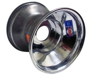 Rueda de kart Douglas Classic de 6" aluminio pulido/2,5" círculo de pernos Go Kart DWT - Imagen 1 de 2