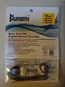 SoundTraxx 885608 Blunami BLU-2200 Baldwin & Others 6-Function Universal Decoder - Picture 1 of 2