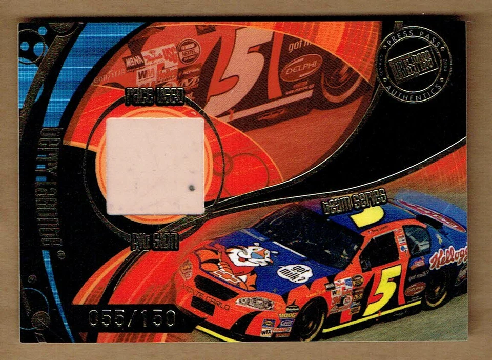 2004 PRESS PASS TRACKSIDE PIT STOPPERS CARS #PST2 TERRY LABONTE #55/150 - Image 1 of 1