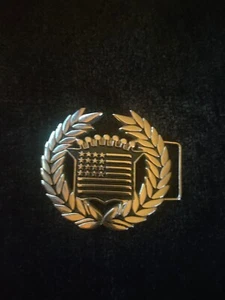 Famous Cadillac American Flag Belt buckle - Picture 1 of 2