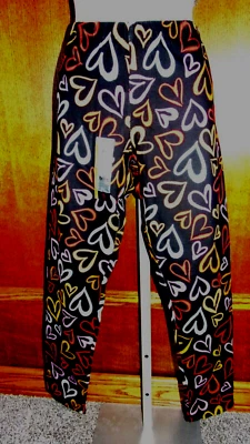 NUEVO CON ETIQUETAS - LEGGINGS AL TOBILLO NOBO / SIN LÍMITES - Estampado Corazón Pequeño (3-5) Junior Foto 1 de 4