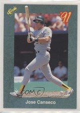 1991 Classic Update Green Travel Edition Jose Canseco #T6
