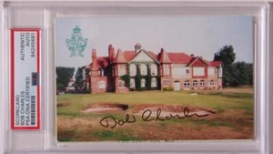 Bob Charles Hand Signed Royal Lytham Scorecard  PSA Open Championship - Picture 1 of 1