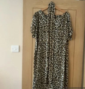 Leopard Print Maternity Dress - Picture 1 of 1