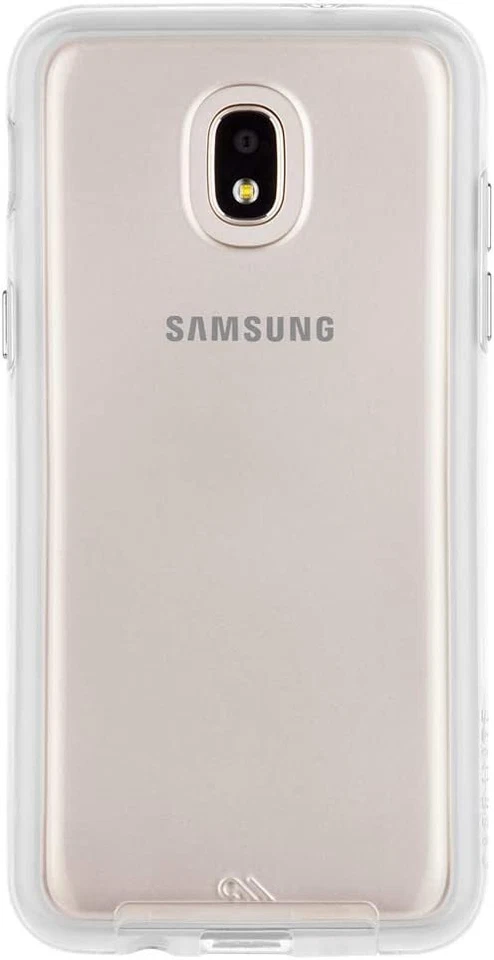 NEW Authentic Case-Mate Naked Tough Case for Samsung Aura J3  - Clear  - Image 1 of 4