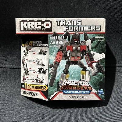 Transformers Kre-o  Micro Changers Combiners Superion Damage Box NIB - Image 1 of 4