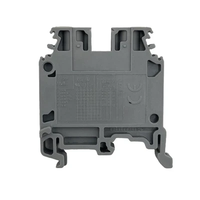 1SNA115118R1100 ENTRELEC M6/8 Screw Clamp Terminal Blocks Feed-through Grey 10X - Image 1 of 4