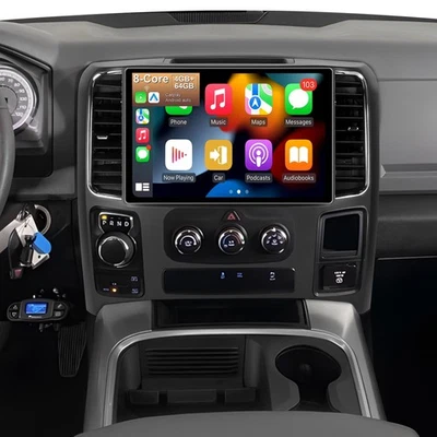 13.1" For 2019-2024 Ram 1500 Classic Android 15 Car Radio Player Carplay 4+64GB - Image 1 of 4