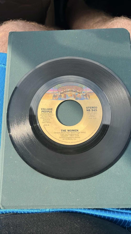 Village People YMCA / The Women 45 RPM 7" Vinyl 1978 Casablanca NB 945 Foto 1 de 1