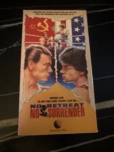 No Retreat No Surrender VHS 1990 Jean-Claude Van Damme/Kurt McKinney - Imagen 1 de 4