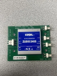 COSEL ZUS152405 Power Supply Module on 717356 Breakout Board - Picture 1 of 2
