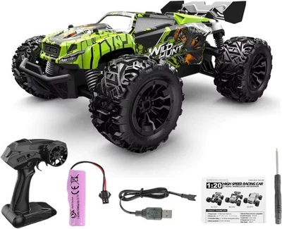 ENOZE Electric/Brushed RC Car 1/10 4WD Monster Truck 40KMH High Speed RTR - Image 1 of 4
