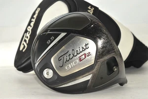Titleist 910D2 9.5 RH Golf Club Driver 445cc Head Only Headcover Cover 910 D2 - Picture 1 of 17