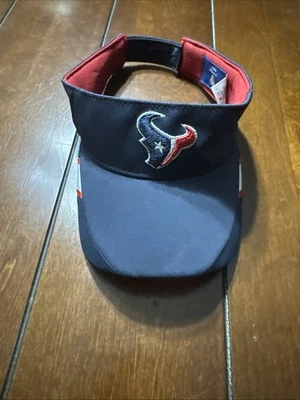 Gorra con visera Reebok azul marino ajustable logotipo del equipo Houston Texans Foto 1 de 4
