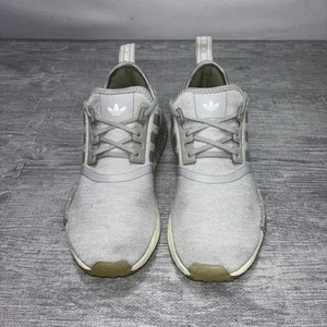 Adidas NMD R1 Shoes Mens Size 7.5 Prime Gray Comfort Lifestyle Sneakers - Picture 1 of 13