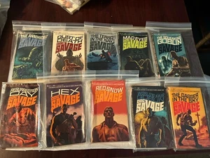Doc Savage paperbacks Kenneth Robeson #31 To #40 See Photos For Condition. Used - Picture 1 of 4