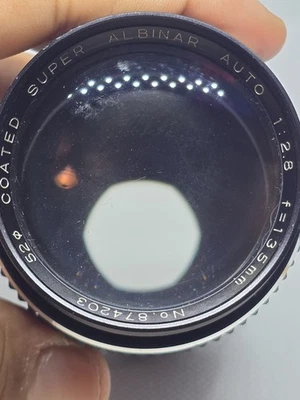 Lente de cámara recubierta Super Albinar Auto 1:2,8 f=135 mm  Foto 1 de 4