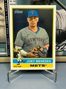 2025 Topps Heritage Chrome #495 Joey Meneses - Picture 1 of 2