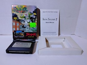 Atari Jaguar Iron Soldier 2 Limited Edition Cart 1st Release CIB Telegames RARE