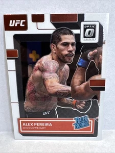2023 Panini Donruss Optic UFC Rated Rookie #108 Alex Pereira RC - Bild 1 von 2