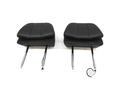 2013 BMW M5 ///M (F10) FRONT LEFT & RIGHT SEAT HEADREST SET-2 (BLACK MERINO) - Image 1 of 4