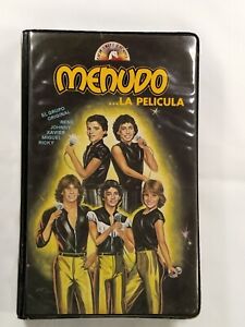 Rare MENUDO "...LA Pelicula" Video Latino Beta Betamax NOT VHS Spanish Language