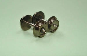 10 N-Radsätze/Achsen für Arnold, Lkdm: 6,2mm, Achslänge:14,5mm eins.isol.NEU! - Bild 1 von 1
