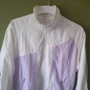Etirel Track Jacket Shell Suit Jacket Size 32 Festival Lightweight 90s - Picture 1 of 8