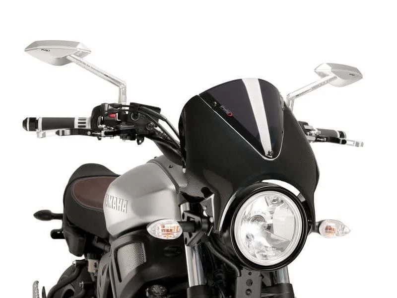 Обтекатель и темный дымовой экран Puig Retrovision Cbn 195 мм Yamaha XSR 700 16-20 - Изображение 1 из 1