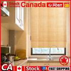 Self-Adhesive Pleated Blinds Half Blackout Window Curtains (Brown 60X150cm) CA