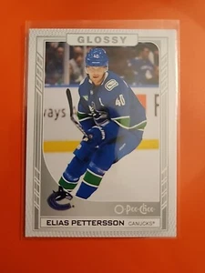 Elias Pettersson 2023-24 Upper Deck Series 2 #R-38 OPC Glossy Canucks - Picture 1 of 2