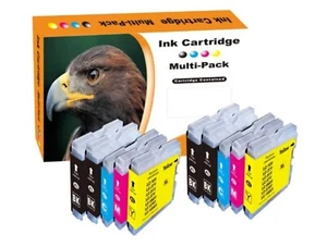 10 Patronen passend für Brother DCP-353C DCP-357C DCP-525C DCP-525CJ DCP-530CJ - Bild 1 von 1