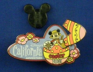 Mickey Mouse Easter 2001 Hinged Egg Disney California Adventure LE OC Pin # 4700 - Picture 1 of 6