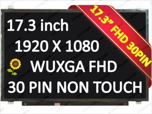 LP173WF4(SP)(F1) LP173WF4(SP)(F3) IPS LCD Screen Matte FHD 1920x1080 Display - Picture 1 of 5