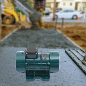 Dark Green Concrete Vibration Motor Aluminum Electric Concrete Vibrating Motor - Imagen 1 de 8