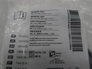 Erbe Monopolar Cable Ref: 20192-133 - Picture 1 of 2