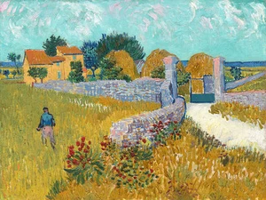 Vincent van Gogh : "Farmhouse in Provence" (1888) — Giclee Fine Art Print - Picture 1 of 7
