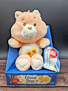 Care Bears Friend Bear Plush Stuffed 1984 Kenner In Box 13" Vintage 60220 - Picture 1 of 8