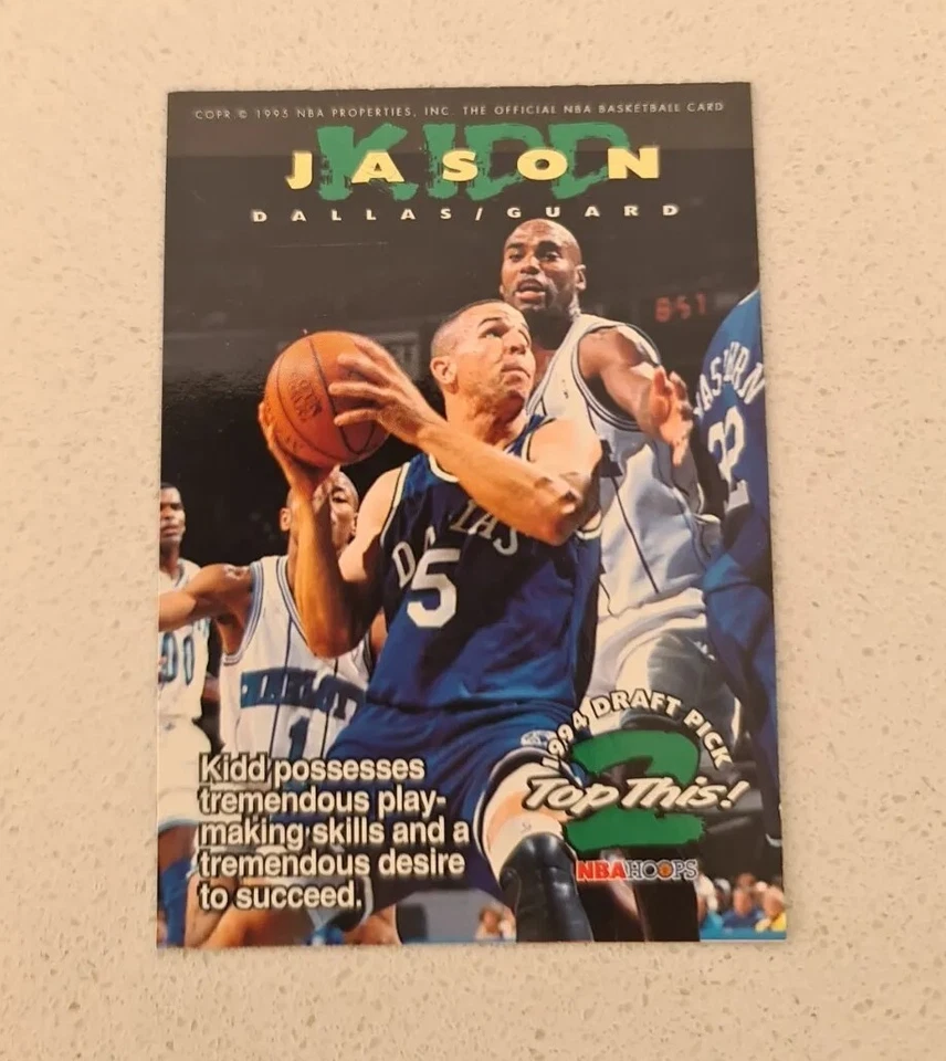 Aros de la NBA 1994-95 Jason Kidd radiocontrol novato / Shawn Bradley #422 🔥 ¡EXCELENTE ESTO! Foto 1 de 3