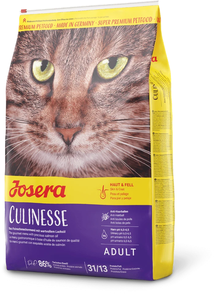 JOSERA Culinesse (2 x 10 kg) | Katzenfutter mit Lachsöl für Out- & Indoor Katzen - Bild 1 von 1