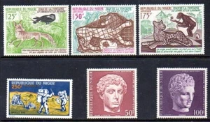Niger Briefmarken - Scott #'s C200-205 - neuwertig scharniert - Bild 1 von 1