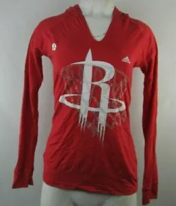 Houston Rockets NBA Adidas Damen leichter Pullover Hoodie - Bild 1 von 5