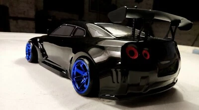 Drift Wheels and Tyres Full Set 12mm hex for 1/10 RC Car Six Styles Available UK - Image 1 of 4