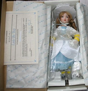 Muñeca Danbury Mint The Story Book Doll Collection "Little Bo Peep" 11" con certificado de autenticidad - Imagen 1 de 2