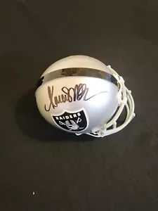 Marcus Allen Oakland Raiders Signed Mini Helmet PSA - Picture 1 of 3