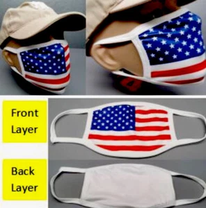 2 PCs Face Mask Washable & Reusable, Breathable, Unisex Face Mask - Picture 1 of 6