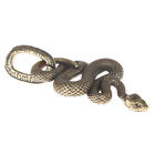 1Pc Brass Snake Key Ring Boa Key Chain Outdoor Small Accessories Car Hanging ?Ha