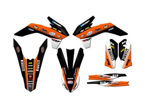 2015 XCF RICOCHET Orange Senge Graphics Kit Compatible with KTM - Imagen 1 de 4