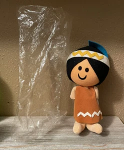 Vintage Minnegasco Indian Maiden Advertising Plush Doll Animal Fair Japan - Picture 1 of 5