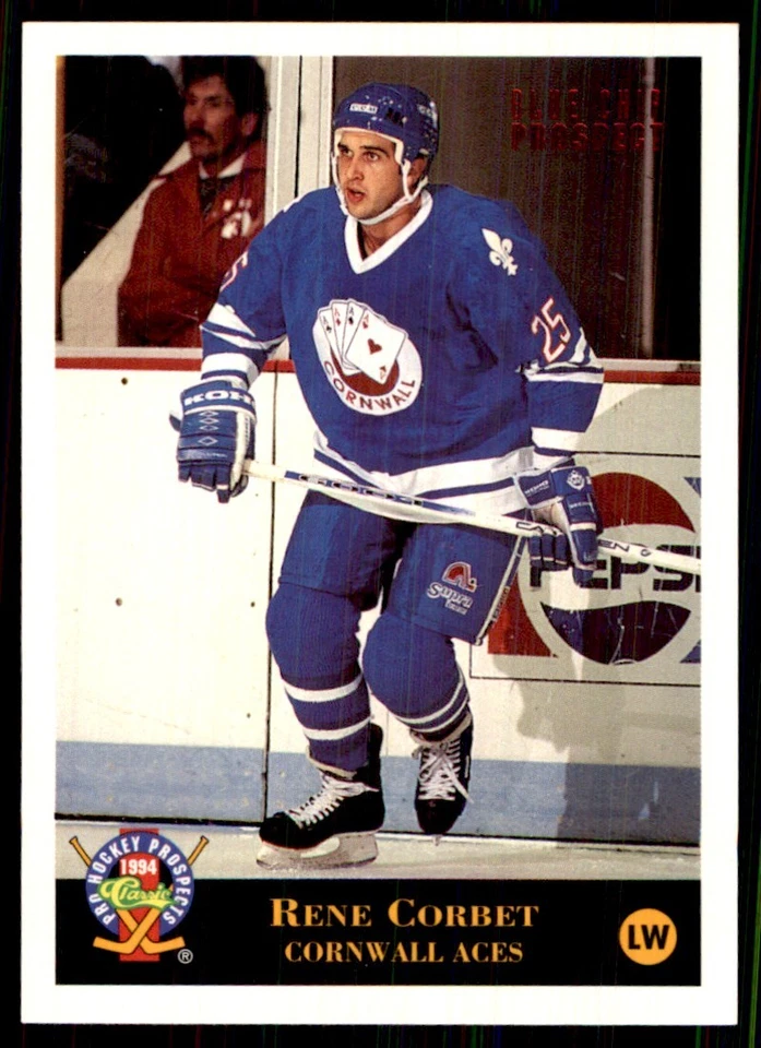 1994-95 Classic Pro Prospects Rene Corbet #130 - Image 1 of 2